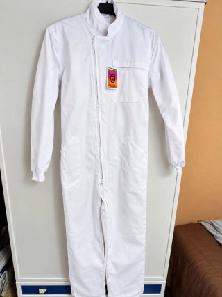Mono de trabajo blanco para pintores