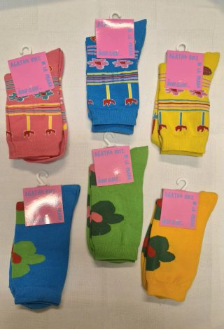 6 Pares Calcetines Agatha Ruiz Talla 38-40