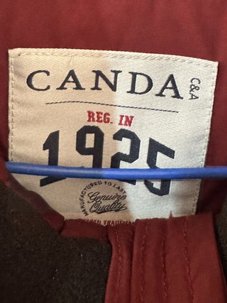 Canada Plumífero Burdeos Acolchado