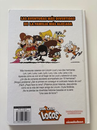 Comic infantil de una casa de locos