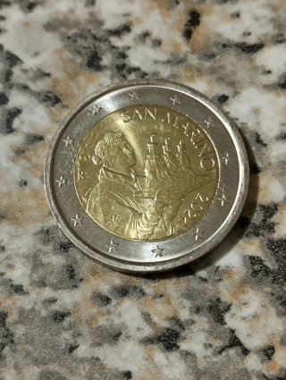Moneta 2 Euro San Marino 2° serie