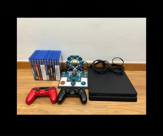 PS4 Slim 1TB + 2 Mandos + 12 Juegos + LEGO