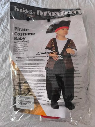 Disfraz de Pirata para Bebé