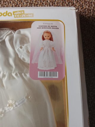 Nancy Colección Vestido de Novia Bordado Inglés