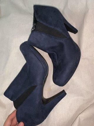 Botines azul marino talla 39