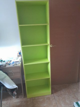 Estantería infantil verde