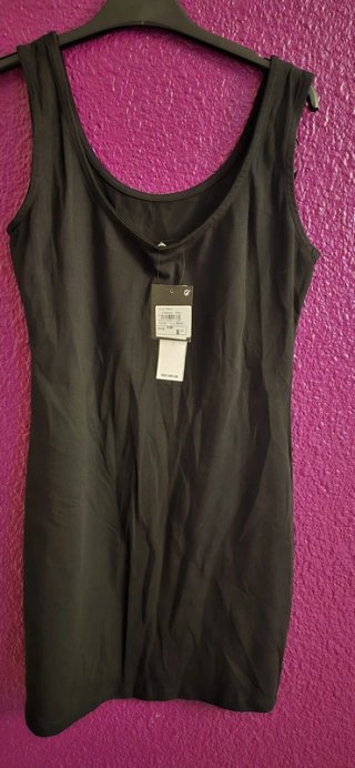 Vestido corto negro Inside