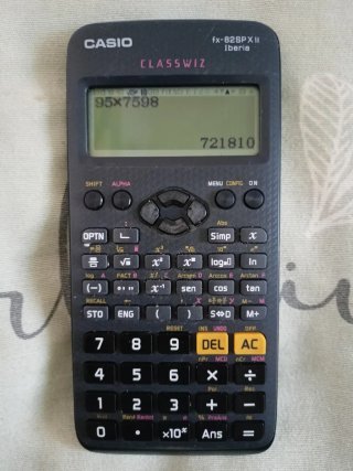 Calculadora Casio fx-82SP X II Iberia