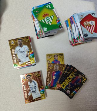 Lote Cartas Liga Española 24/25 Adrenalyn
