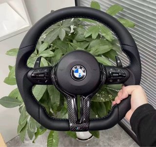 Volante M achatado BMW E81 E90 Airbag