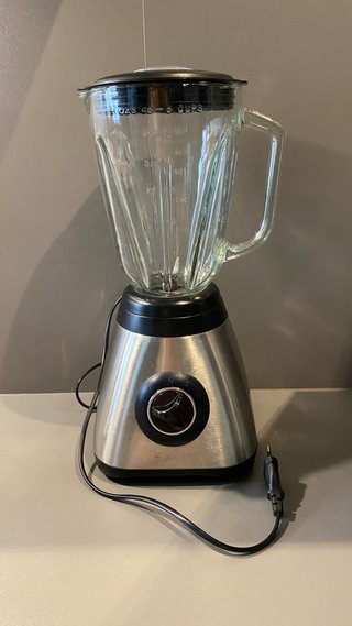 Batidora de vaso de vidrio