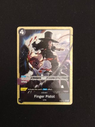 Finger Pistol EB01-051 Carta Evento