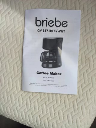 Cafetera Goteo BRIEBE Blanca