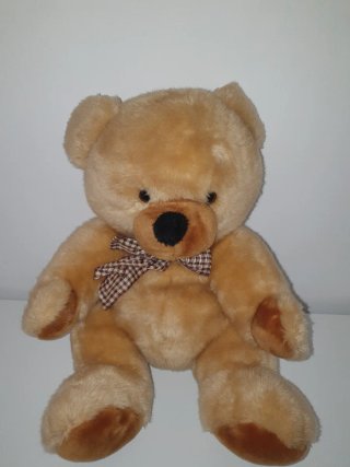 Peluche Oso Marrón con Lazo