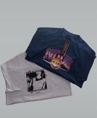 2 Camisetas Nude Project