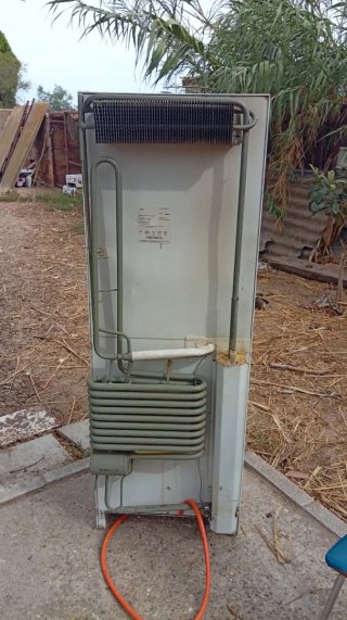 Frigorífico de gas taver