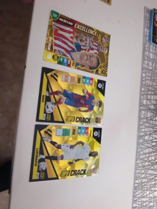 3 Cartas Adrenalyn XL 2023-2024, desde 1 a 6 euros