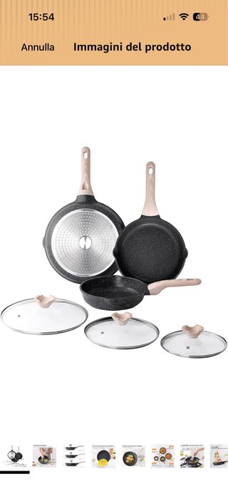 Set 3 padelle Kordisen