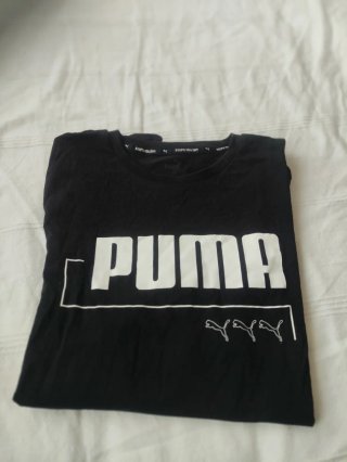 Camiseta Puma Negra Talla L