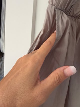Mono combinado blanco y gris