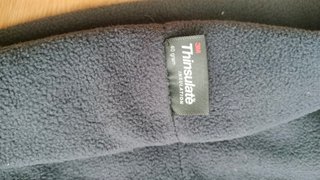 Gorro Thinsulate 3M Negro/Gris. Nuevo