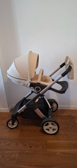 Carrito de Bebé 3 en 1 con grupo 0, Capazo y Silla