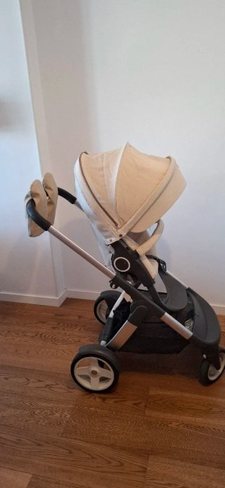 Carrito de Bebé 3 en 1 con grupo 0, Capazo y Silla