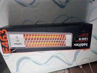 Radiador Mural de Cuarzo Habitex 1200W