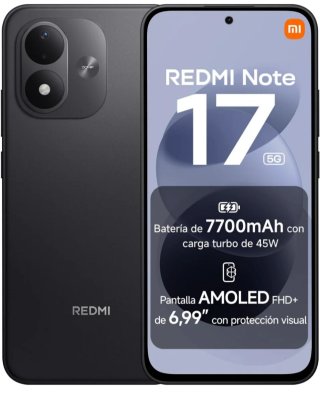 Xiaomi Redmi Note 17 5G 256GB Negro