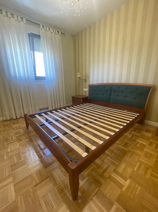 Estructura de Cama de Madera 150x180