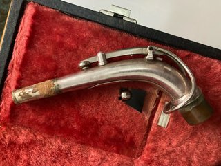 Saxofón Alto Weltklang de (plata)