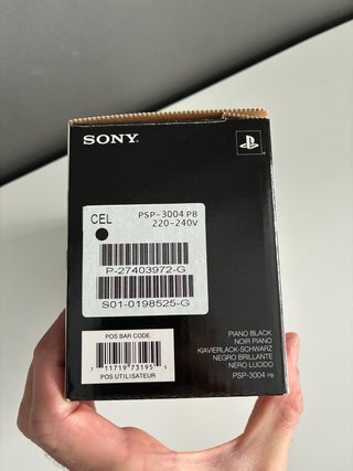 Console Sony PSP-3004 PB Piano Black