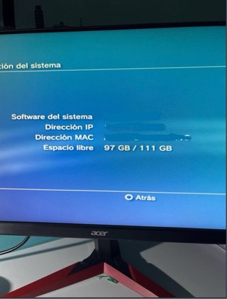 PlayStation 3 (PS3) Slim 120GB + 3 mandos + cables