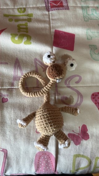Muñeco Sid (Ice Age) de Crochet