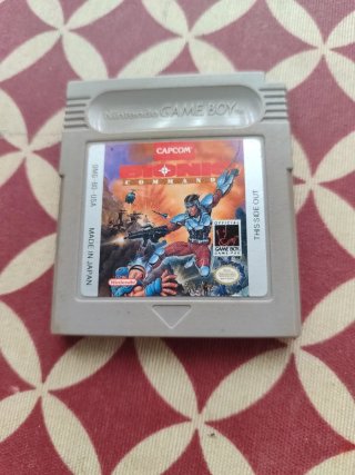 Juego Bionic Commando para Game Boy