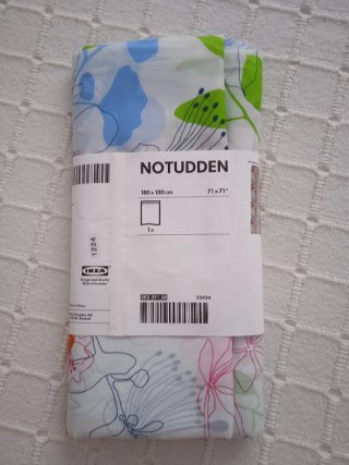 Cortina de ducha IKEA NOTUDDEN 180x180cm