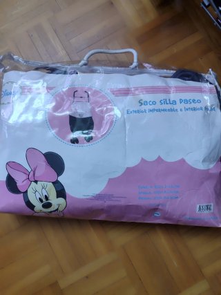 Silla de paseo para bebé con saco