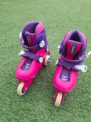 Patines Oxelo Rosa y Morado