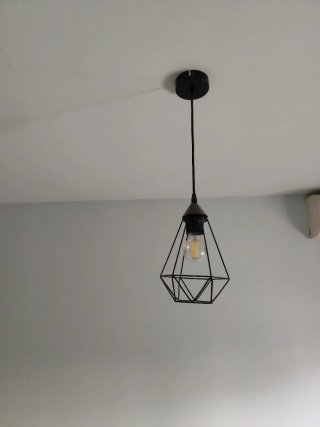 Lámpara Colgante Decorativa Negra