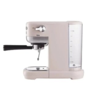 Cafetera Ambiano, color Crema, 20 Bares, 2 filtros