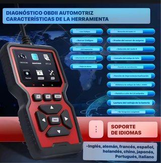Lector de diagnóstico OBD2 V519