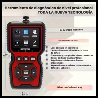 Lector de diagnóstico OBD2 V519