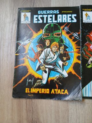 GUERRAS ESTELARES N°1 N°2 N°3 AÑO 1981