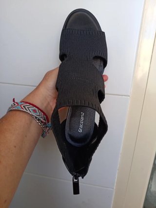 Sandalias de Tacón Graceland Negras Talla 39