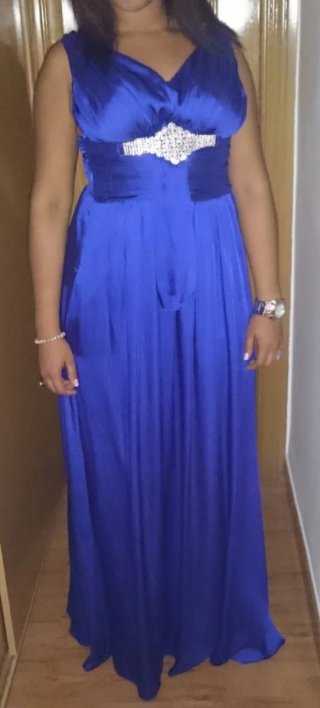 Vestido de fiesta Azul eléctrico