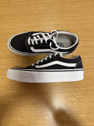 Zapatillas Vans Plataforma Negras Talla 39