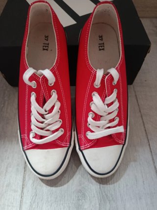 Zapatillas rojas mujer talla 37