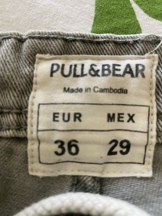 Bermuda vaquera hombre