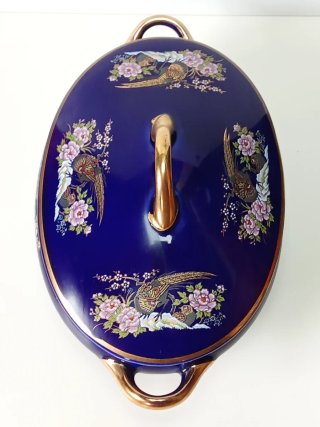 Porcelana años 60 Bombonera antigua