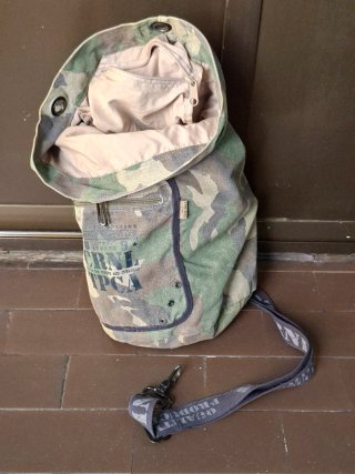 Mochila tipo macuto de camuflaje Coronel Tapioca